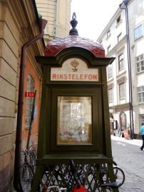 29Stockholm telephone box